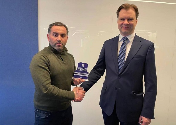 Гянжеви Гаджибалаев награжден за смелость при выполнении служебного долга в зоне СВО