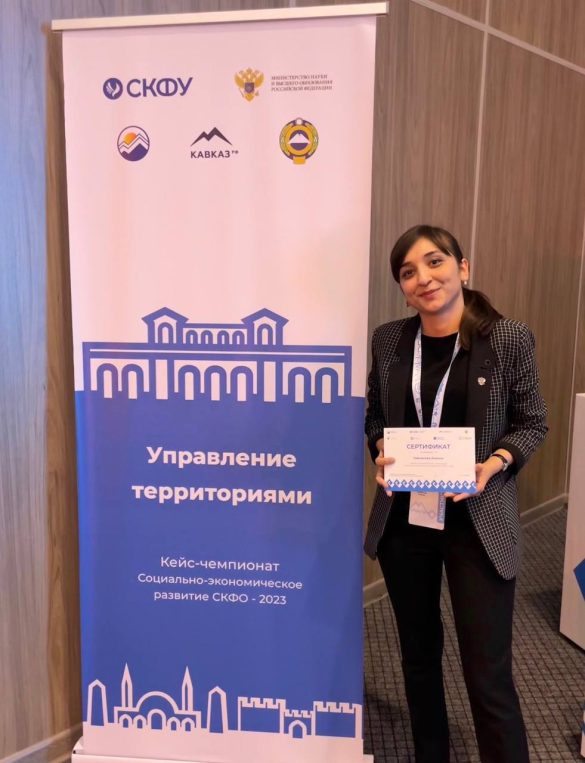 Дагестанка стала обладателем гран-при Чемпионата по социально-экономическому развитию СКФО