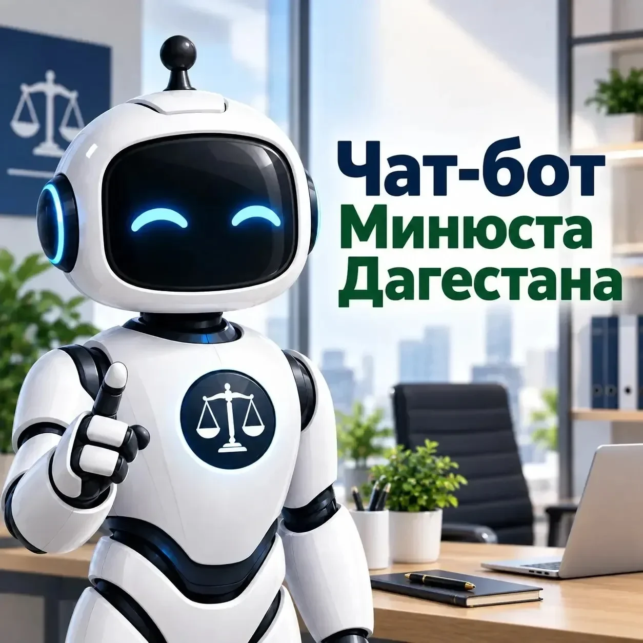 Минюст Дагестана запустил официальный чат-бот для граждан