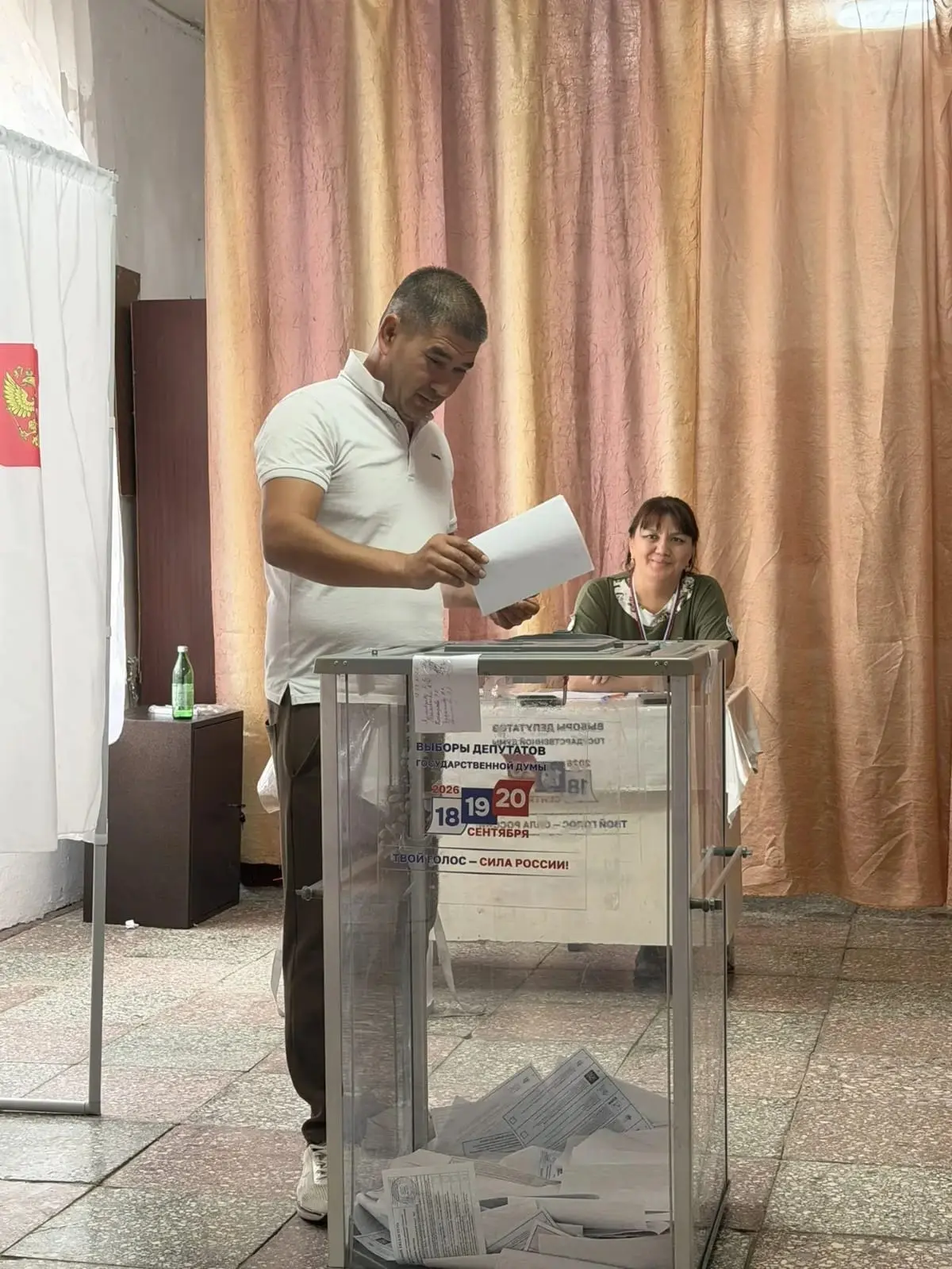 В самой северной точке Дагестана- в с.Уйсалган активно идут выборы