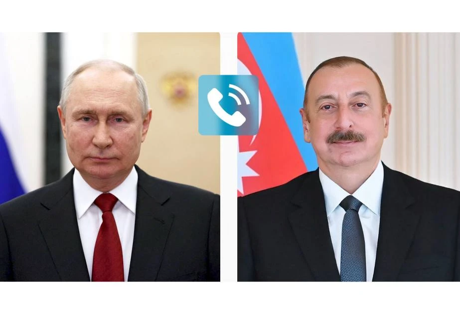 Putin və Əliyev əlaqələri gücləndirmək barədə razılığa gəliblər