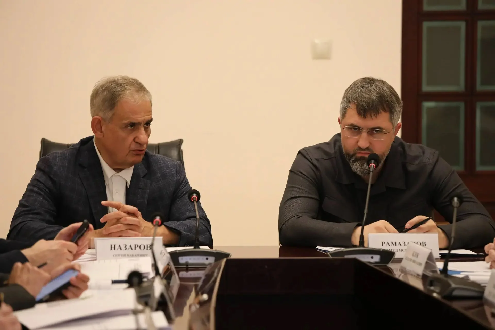 Сергей Назаров и Магомед Рамазанов провели совещание по вопросам социально-экономического развития РД