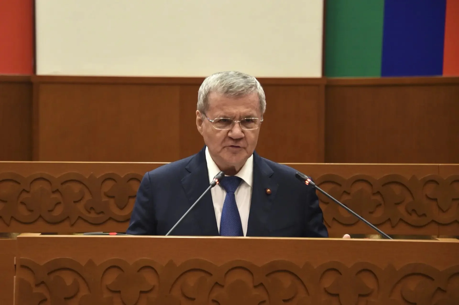 Юрий Чайка поздравил Федора Щукина с избранием и вступлением в должность Главы Республики Дагестан