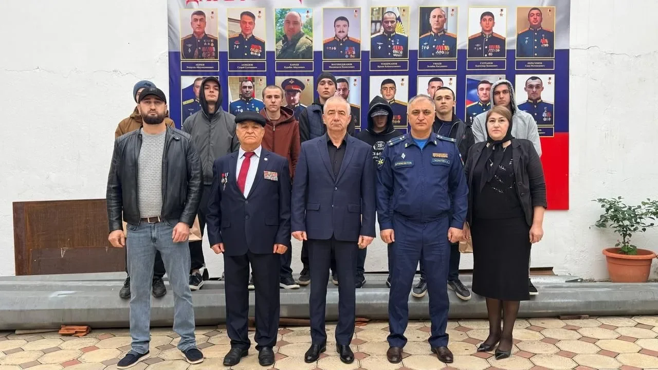 В Дербентском районе проводили будущих защитников Отечества на срочную военную службу в ряды Вооруженных сил Российской Федерации