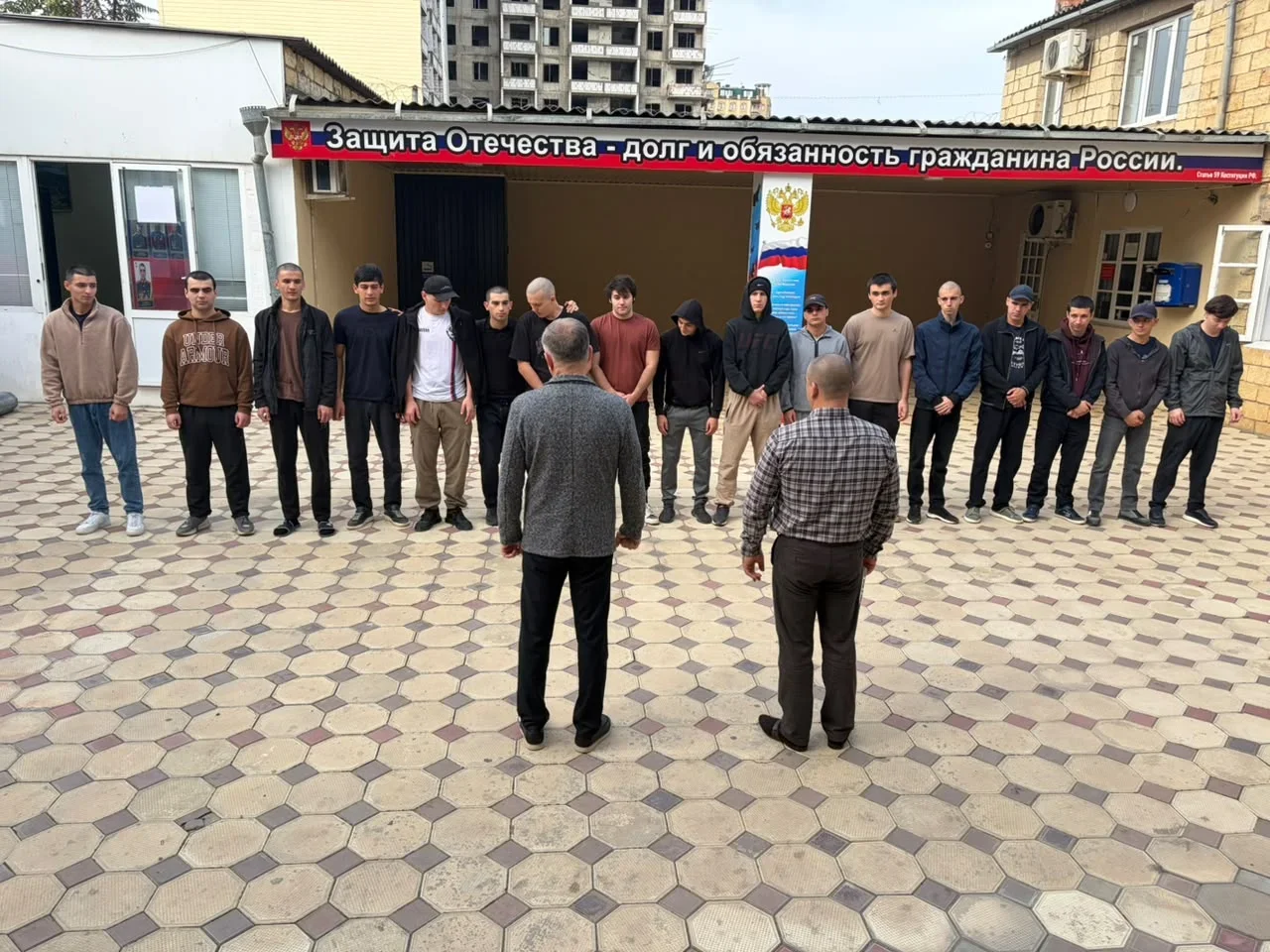 Осенняя кампания: на службу проводили еще 44 новобранца