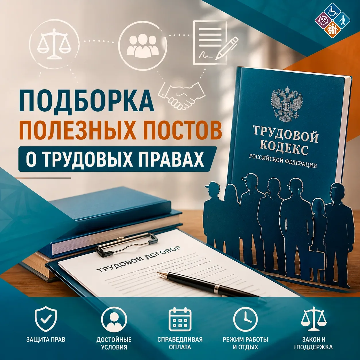 Подборка полезных постов о трудовых правах граждан
