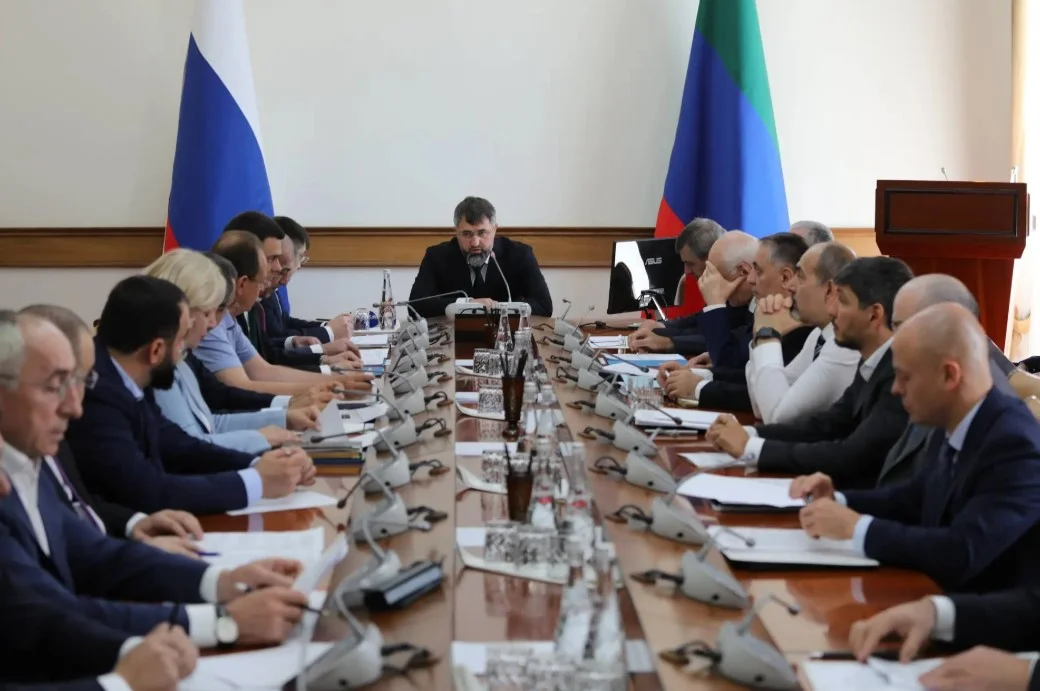Магомед Рамазанов проводит заседание Оперативного штаба