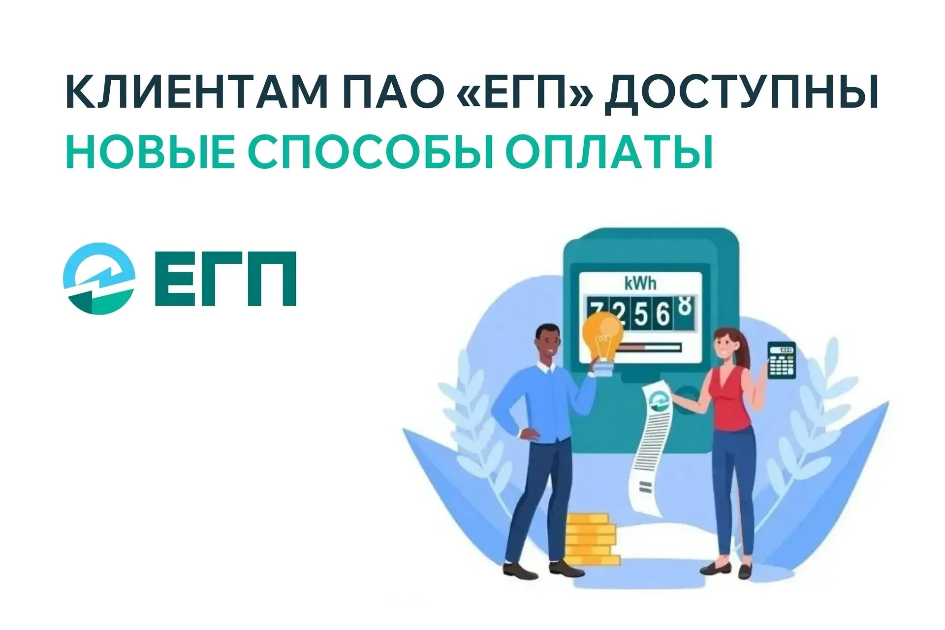 Оплата за электроэнергию