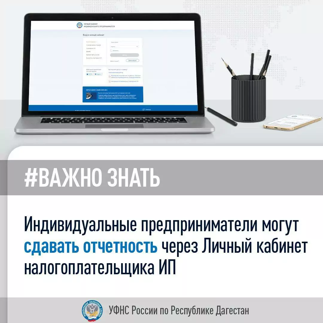 УФНС Дагестана: упрощена подача отчетности для бизнеса