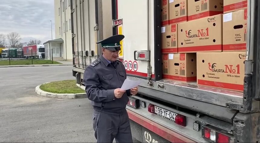 партия азербайджанских яиц
