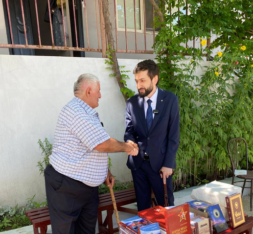 Daginformun rəhbəri Arsen Yusupov amputant əlillər və "Bahar"kas-iskelet sistemi pozulmuş əlillər üçün sağlamlıq kompleksinin ehtiyacları üçün Bədii ədəbiyyat və kitablar təqdim etdi