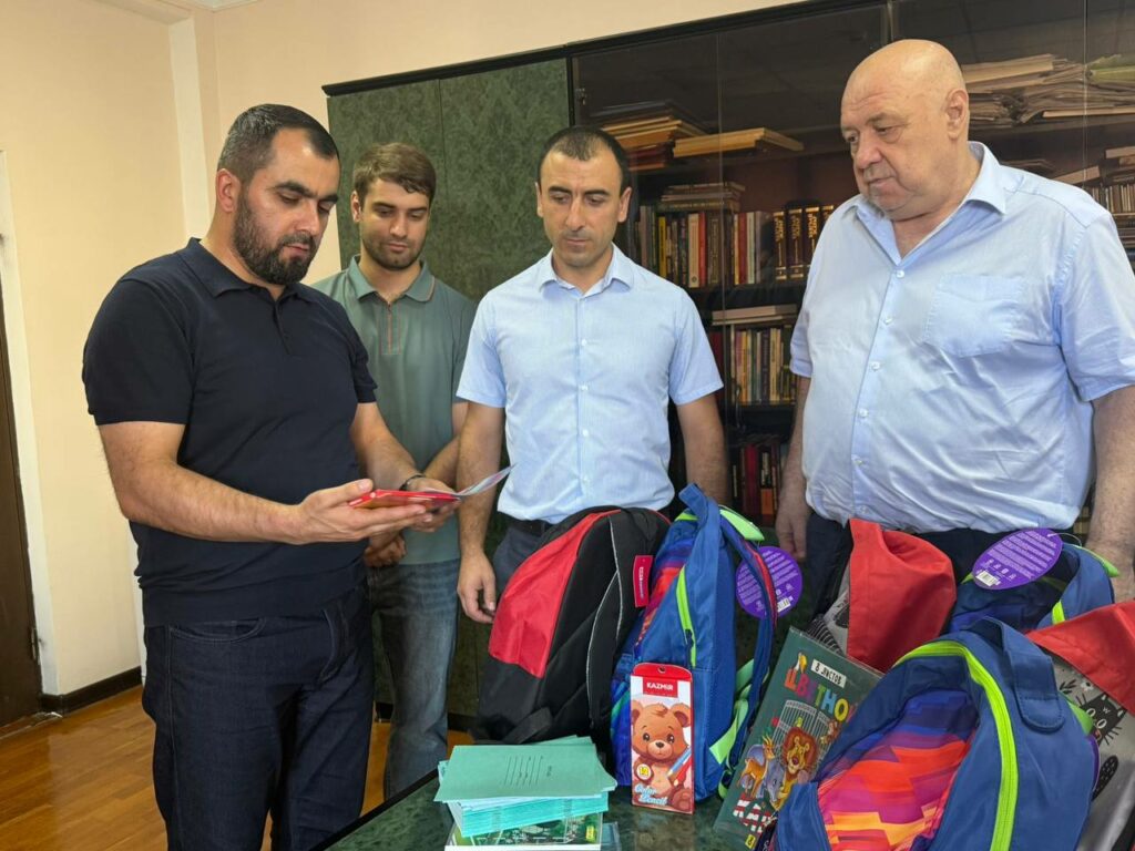 Respublikanın üç cənub rayonundan xüsusi hərbi əməliyyat iştirakçılarının və aztəminatlı ailələrin uşaqlarına məktəb ləvazimatları veriləcək