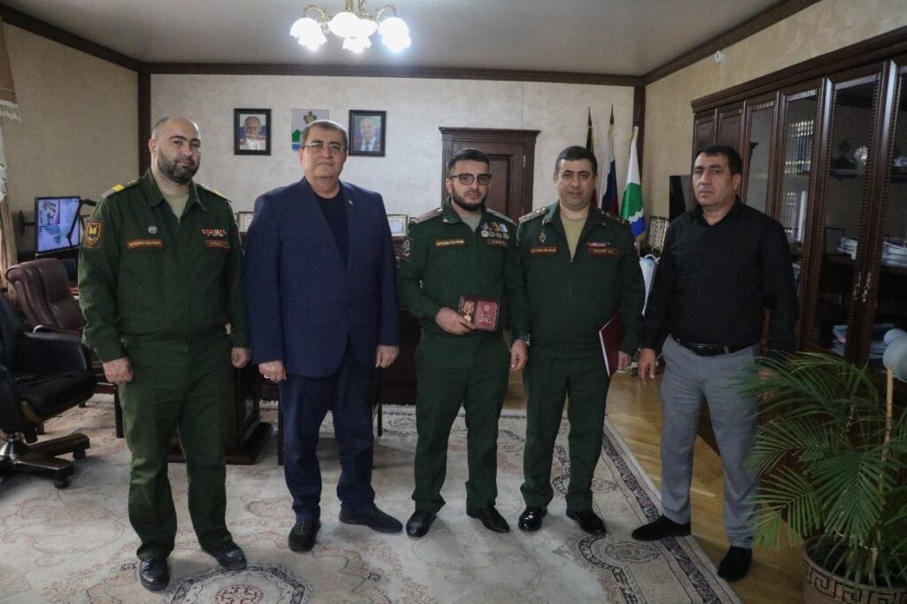 Delicoban kəndindən olan leytenant Timur Əliyev "I dərəcəli İgidliyə görə" medalı ilə təltif edilib