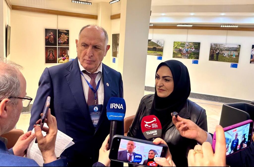 Abdulmuslim Abdulmuslimov İranda keçirilən Xəzər Bölgəsi Qubernatorları Forumunun plenar iclasında iştirak edib