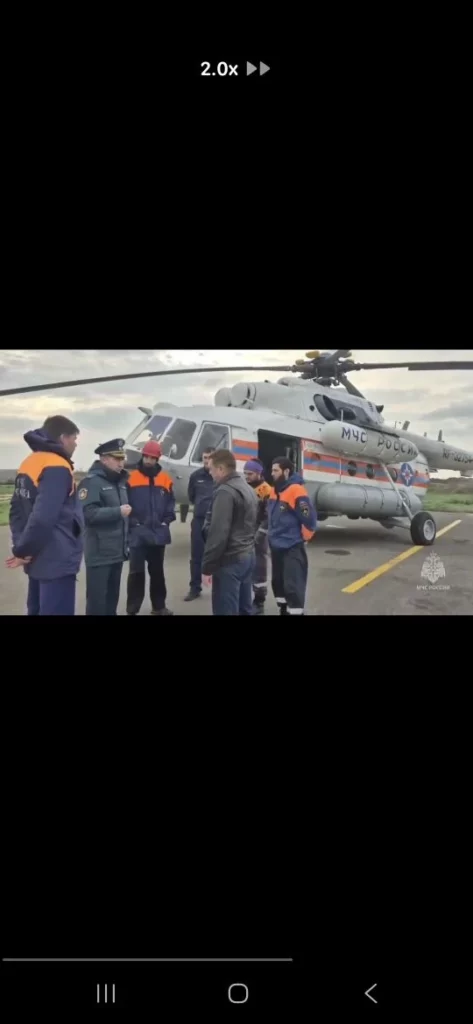 Rusiya Fövqəladə Hallar Nazirliyinin aviasiyası Dağıstanda sel şəraitinin monitorinqi üçün cəlb edilib
