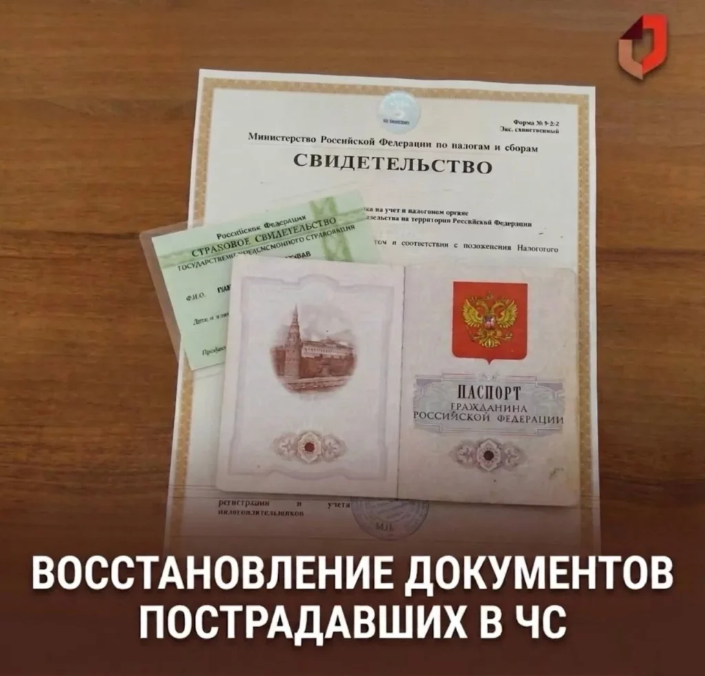 Fövqəladə hallardan əziyyət çəkən Dağıstan sakinlərinə sənədləri Dövlət rüsumu olmadan bərpa etməyə kömək edəcəklər